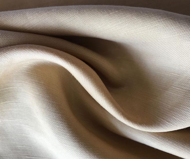 Cupro Cotton Ramie Fabric